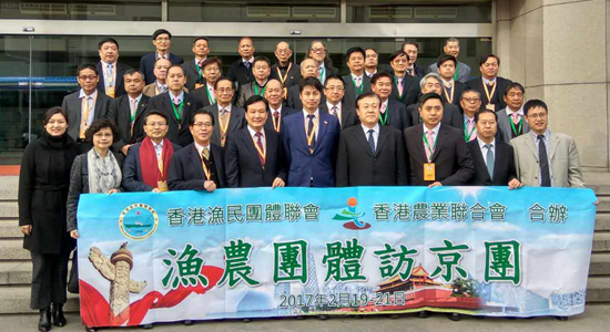 林武率漁農(nóng)界訪京團(tuán)拜訪國家農(nóng)業(yè)部及港澳辦