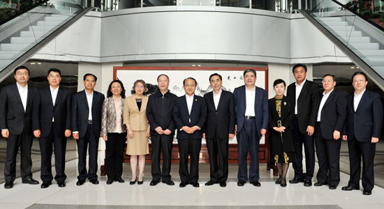 王志民會見朱小丹等有關(guān)部門和省市領(lǐng)導(dǎo)
