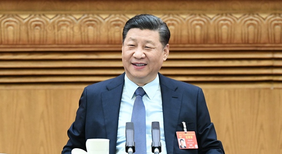 習(xí)近平同出席全國兩會代表委員共商國是