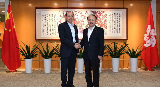 王志民會見國家禁毒委員會副主任曾偉雄