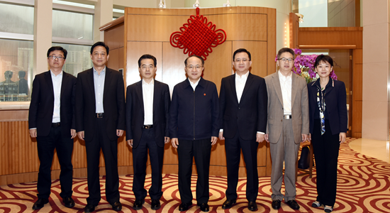 王志民會見中國人民保險集團(tuán)董事長繆建民