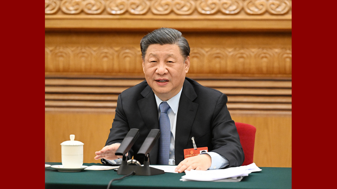 習近平在參加江蘇代表團審議時強調 牢牢把握高質量發展這個首要任務