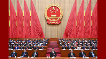 十四屆全國人大二次會議在京開幕 習近平王滬寧蔡奇丁薛祥李希韓正等在主席臺就座 李強作政府工作報告 趙樂際主持大會 聽取關于國務院組織法修訂草案的說明等