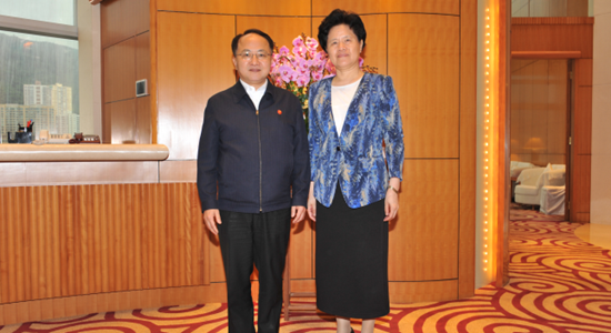 王志民會見國務(wù)院副秘書長、國家信訪局局長舒曉琴一行